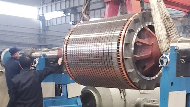臥龍防爆電機集團專用動平衡機！